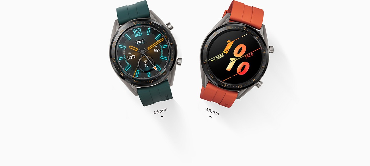Smartwatch Huawei Active Edition Watch GT Verde Escuro 46mm 128MB Smartwatch e Acessorios Magazine Luiza